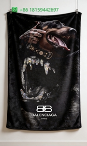 Balenciaga Throw Blankets